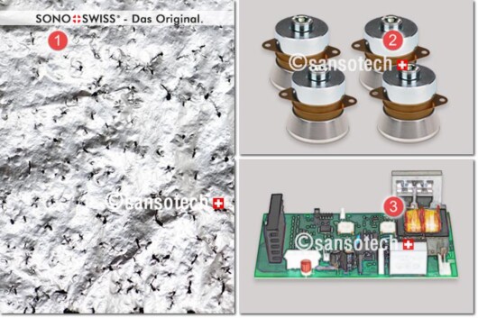 Innere Werte Infos zu den Schwingern und Generator. Homogene Beschallung.